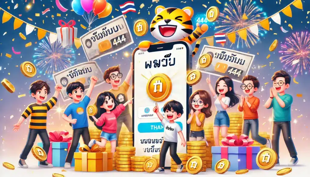สมาชิกสนุกสนาน กับไทเกอร์444 เครดิตฟรีและวอลเล็ท